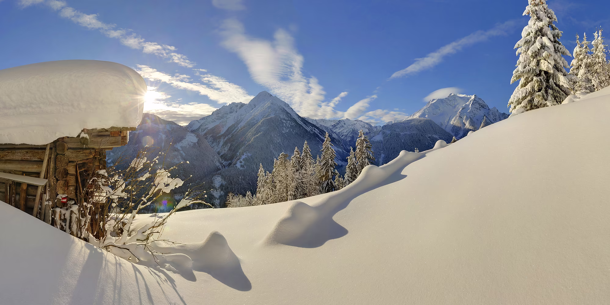 Winterlandschaft © Archiv TVB Mayrhofen-Hippach / Paul Sürth