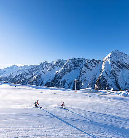 Ski- und Snowboardfahren am Penken © Mayrhofner Bergbahnen